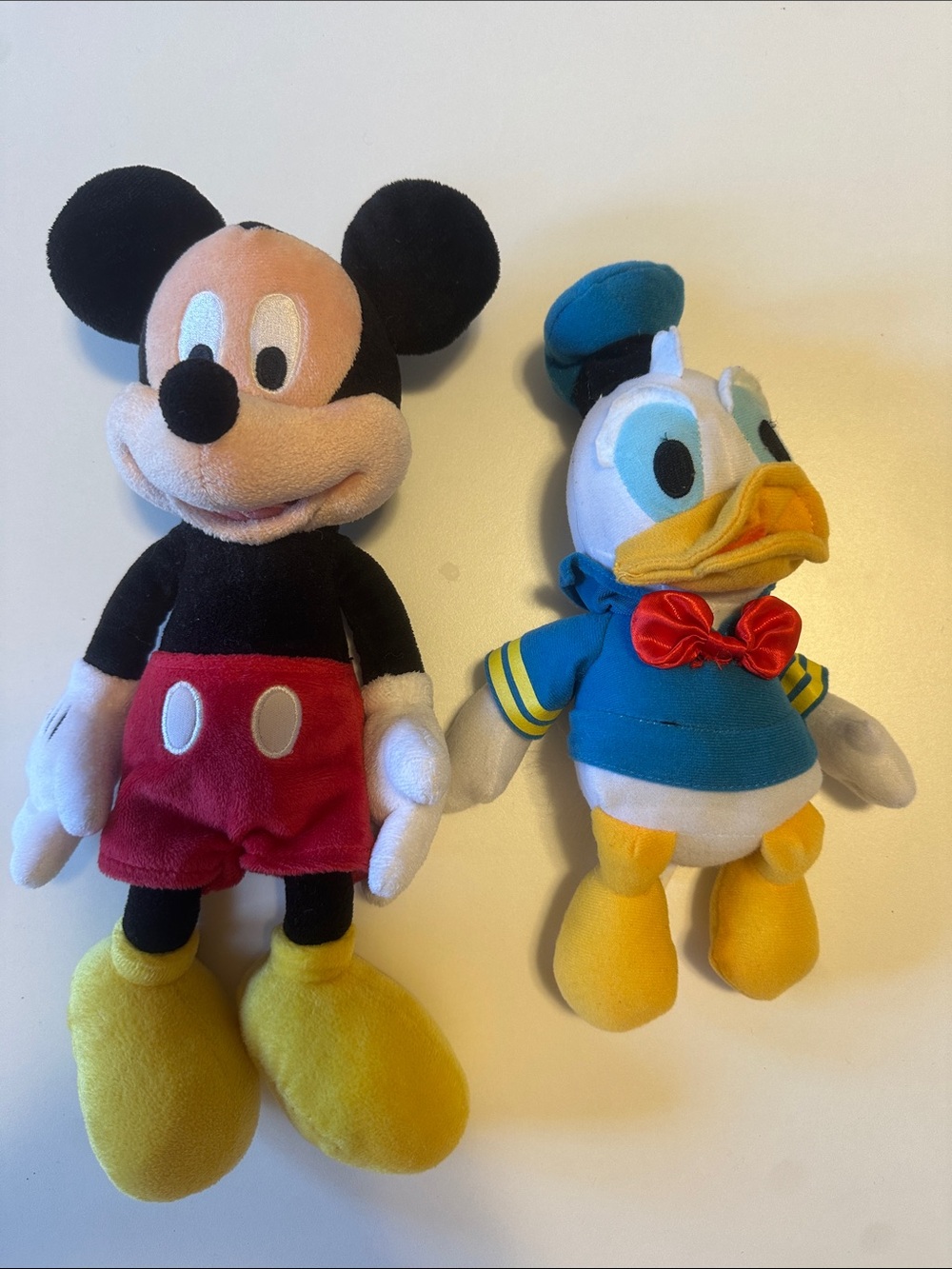 Disney Mickey Mouse & Donald Duck Plush Duo